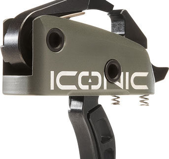 RISE TRIGGER ICONIC GREEN - 2-STAGE 1.25/1.75 AR-15 W/PINS