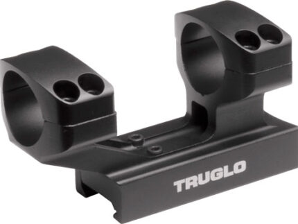 TRUGLO 1-PIECE PICATINNY RISER - SCOPE MOUNT 1"HEIGHT 1" RINGS