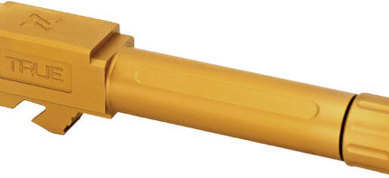 TRUE PRECISION FOR GLOCK 26 - BARREL THREADED GOLD TIN