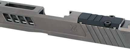 TRUE PRECISION SLIDE W/RMS CUT - & PLATE STEALTH GREY FOR G43