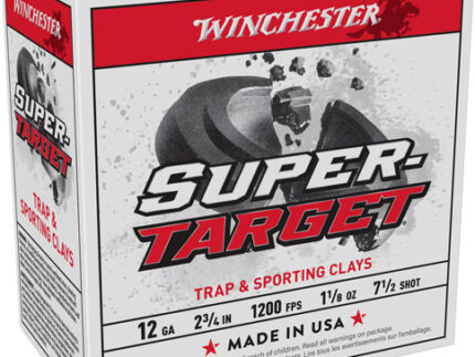 WINCHESTER TARGET 12GA 2.75" - 1-1/8OZ #7.5 1200FPS 250R CASE