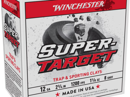 WINCHESTER TARGET 12GA 2.75" - 1-1/8OZ #8 1200FPS 250RD CASE