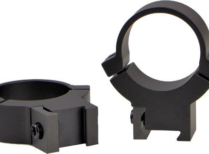 WARNE RINGS 7.3/22 1" HIGH - MATTE 3/8 OR 11MM DOVETAIL