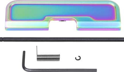 GUNTEC AR15 EJECTION PORT DUST - COVER GEN 3 RAINBOW PVD COAT