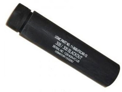 GUNTEC AR308 FAKE SUPPRESSOR - 5.5" 5/8X24 THREADS BLACK