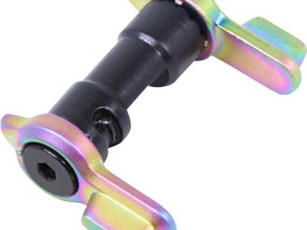 GUNTEC AR15 MULTI DEGREE SHORT - THROW AMBI SAFETY RAINBOW PVD