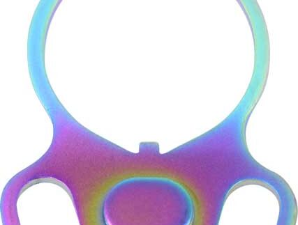 GUNTEC AR15 AMBI SINGLE POINT - SLING ADAPTER RAINBOW PVD