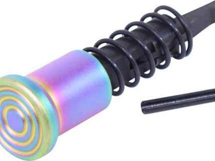 GUNTEC AR15 FORWARD ASSIST - ASSEMBLY RAINBOW PVD COATED