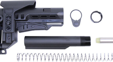 GUNTEC MULTI CAL COLLAPSIBLE - STOCK SET W/ADJ CHEEK RISER