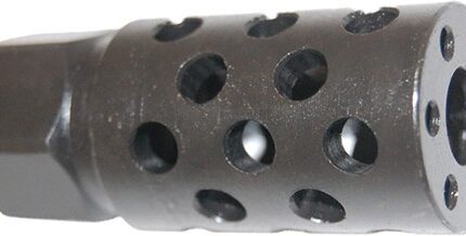 GUNTEC MULTI PORT COMPENSATOR - AR308 BLACK