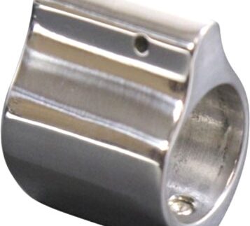 GUNTEC LOW PROFILE GAS BLOCK - .750 DIA POLISHED STAINLESS