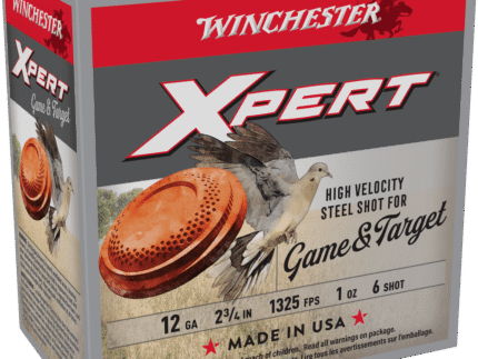 WINCHESTER XPERT 12GA 2-3/4" 1OZ #6 STEEL SHOTSHELL 25RD/250RD
