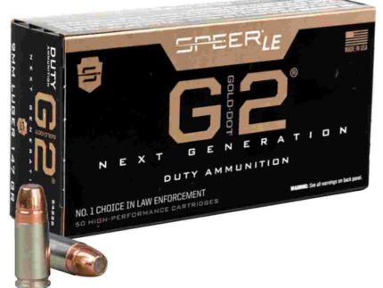 CCI/SPEER LE G2 DUTY 9MM 147GR