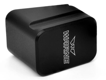 WARNE GLOCK 17/22 MAG EXT +5/+4 BLK