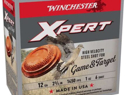 WINCHESTER 12 GA 2-3/4" LSZ 1 OZ #6 STL XPERT HV 25 RD/BX 10 BX/CS