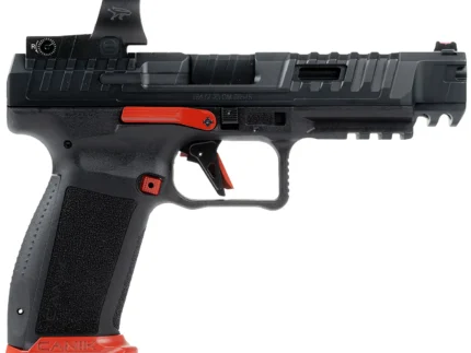 CANIK SFX RIVAL RED FULL SIZE 9MM PISTOL 5" MECANIK MO3 OPTIC,  18RD MAG