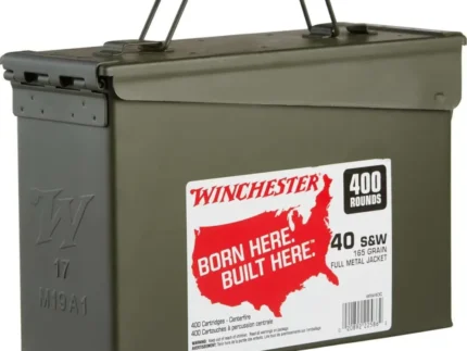 40CAL 165GR FMJ AMMO CAN 400RDS