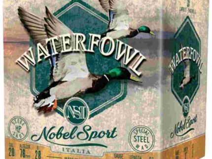 Nobel Sport Steel Waterfowl 20 Shotshells 20ga 1oz 3" 1450 fps #2 25/ct