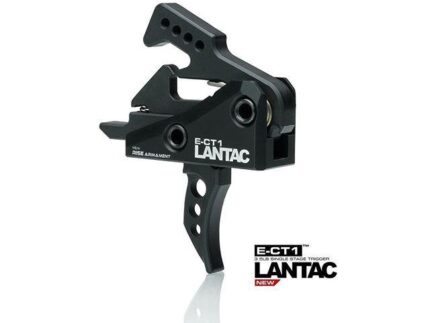 Lantac E-CT1 Single Stage Trigger 3.5 lb Curved Black