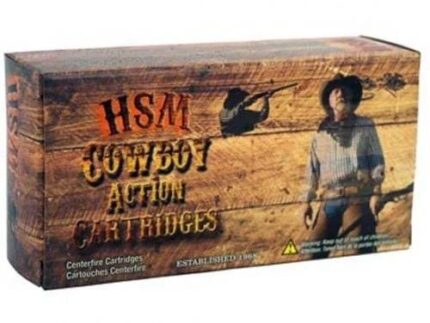 HSM Cowboy Action Ammunition .38 Spl 148 Grain Soft Lead SWC 50/ct