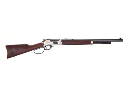 Henry "Spirit of the Corps" 250th Brass Lever Action Side Gate Rifle .45-70 4rd Magazine 22" Octagon Barrel with Large Loop