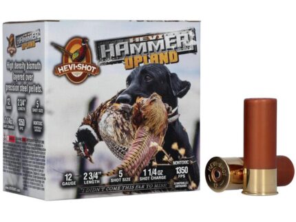 HEVI-Shot Hevi-Hammer Upland Shotshell 12ga 2-3/4" 1-1/4oz 1350 fps #5 25/ct