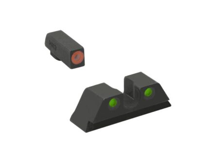 Meprolight ML47786 Hyper-Bright Orange Ring Front/Green Rear Sights for CZ P-10