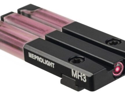 Meprolight ML63145 Fiber-Tritium Bullseye Red Sight for Ruger MK III/IV