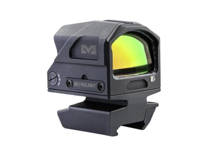 Mepro MCO PRO Closed Emitter Carbine Optic Red Dot Red 3 Segment 2/68 MOA Speed Ring Black