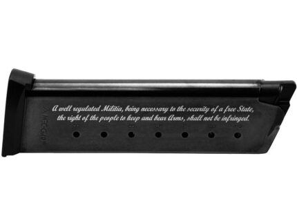 Mec-Gar 1911 Magazine .45 ACP 2nd Amendment Engraved Blued Steel 8/rd
