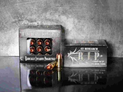 G2 Research R.I.P. Handgun Ammunition .380 ACP 62 gr HP 1250 fps 20/box