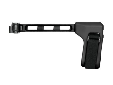 SB Tactical Picatinny Folding Pistol Stabilizing Brace Aluminum Strut 1913 Hinge Black