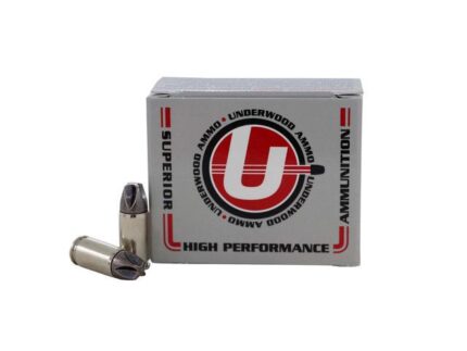 Underwood Ammo Xtreme Defender (Platinum Edition) Handgun Ammunition .380 Auto 68gr Solid 1300 fps 20/ct
