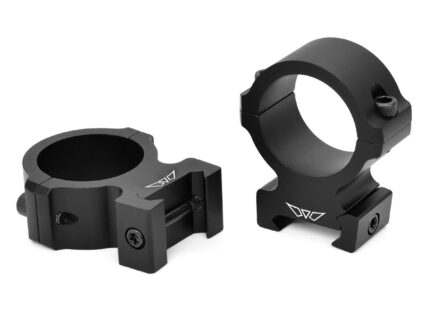 Warne Vapor 2-Piece Horizontal Scope Rings 30mm High Matte