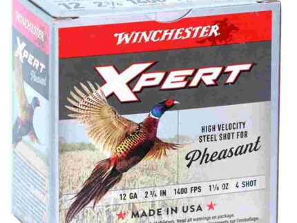 Winchester Xpert HV Steel Pheasant Shotshells 12 ga 2-3/4" 1-1/8 oz 1400 fps #4 25/ct