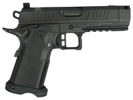 Alpha Foxtrot AF1911-Romulus Handgun 9mm Luger 17rd (1) & 20rd (1) Magazine 3.5" Compensated Threaded Barrel Black RMSC Cut