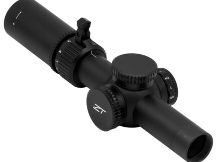 ZeroTech Vengeance Rifle Scope 1-6x24mm 30mm SFP RAR MOA Black
