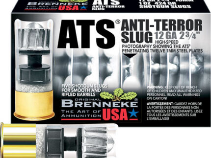 BRENNEKE USA ATS 12GA 2.75" - 1OZ SLUG 5RD 50BX/CS