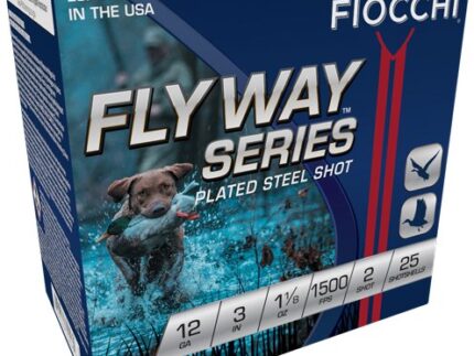 FIOCCHI FLYWAY 12GA 3" 1-1/8OZ - #2 1500FPS 25RD 10BX/CS