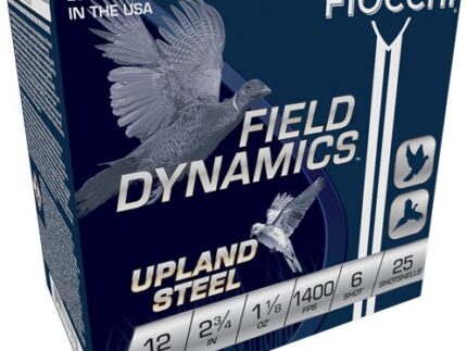 FIOCCHI STEEL 12GA 2.75" - 1-1/8OZ #6 25RD 10BX/CS