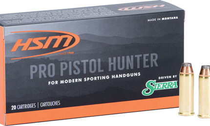 HSM PRO PISTOL 44 REM MAG - 300GR JSP 20RD 20BX/CS