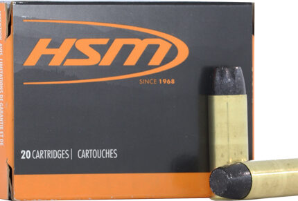 HSM SUBSONIC 45 LC 400GR - HARD CAST LEAD FN 20RD 20BX/CS