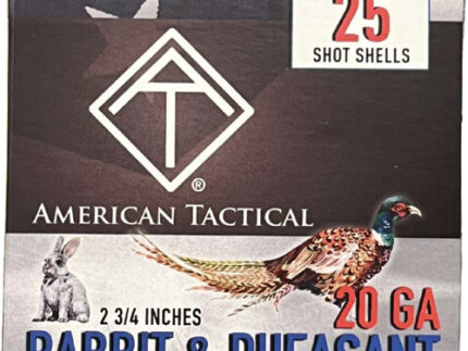 ATI GAME LOAD 20GA 2.75" 1OZ - #4 250RD CASE LOT