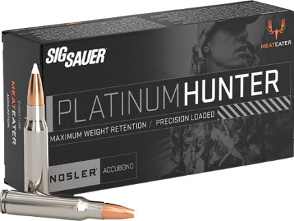 SIG AMMO 7MM RM 160GR PLANTINU - HUNTER ACCUBOND 20RD 10BX/CS