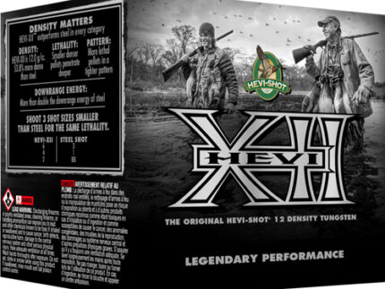 HEVI-SHOT XII-12 DENSITY 12GA - 3" 1-1/4OZ #4 25RD 10BX/CS
