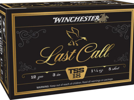 WINCHESTER LAST CALL TSS 12GA - 3" 1-1/4OZ #5 10RD 10BX/CS