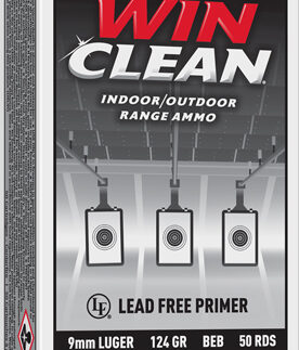 WINCHESTER WINCLEAN 9MM LUGER - 124GR JSP 50RD 10BX/CS