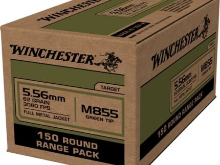 WINCHESTER USA 5.56X45 62GR - GREEN TIP 600RD CASE LOT