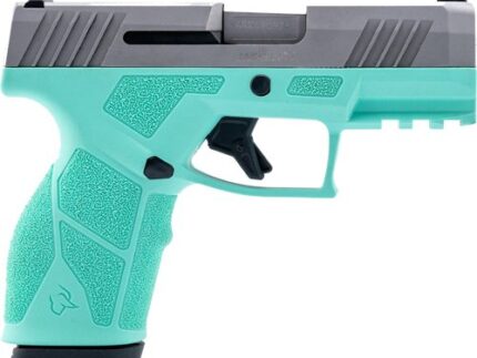 TAURUS GX2 9MM 13-SHOT ADJ. - CYAN FRAME STAINLESS SLIDE