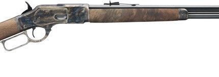 WINCHESTER 1873 SPORTER 357/38 - SP OCT/BLUED 24" CASE COLORED
